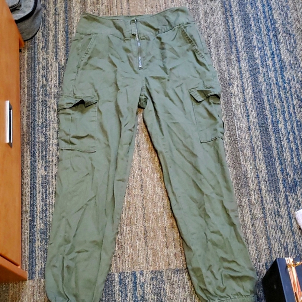 Army Green Cargo Pants